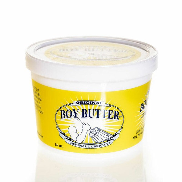 Boy Butter 16oz Tub Lube Premium Personal Lubricant Made in the USA