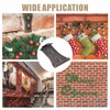 20PCS Home Decor Brick Hook Hole Free Alloy Steel Wall