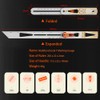 Woodworking 90/45 Degree Scriber Ruler, 6:1/8:1 Dovetail Gauge, T-Shape Multi-Angle