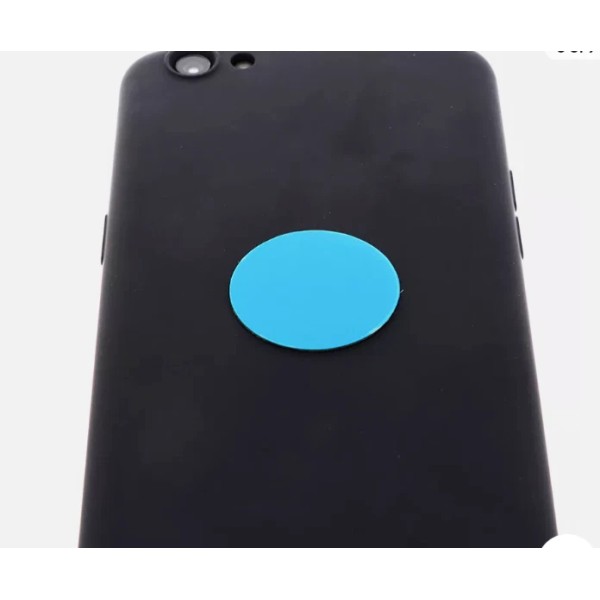 as the show 2x Metal Plates w/ Adhesive 35mm Round