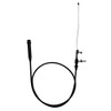 CHEVY/GM 4L60 TRANSMISSION KICKDOWN CABLE KIT - BLACK