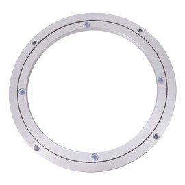 Gorgeri Table Bearing Swivel Plate, Heavy Duty Aluminium Alloy Rotating Bearing Plate, Rotary Table, Round Dining Table, Rotating Tray, Round Table Bearing, Table Tool