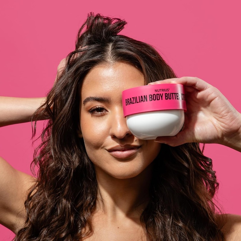 Nutrius Brazilian Body Butter Cream - Coco + Berry Bliss