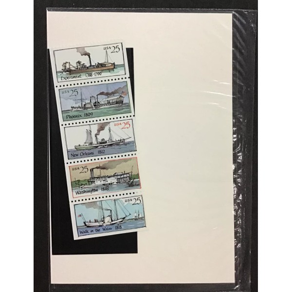 1989 XF MNH Sc#2409a Plus 9x12 print of The Columbia
