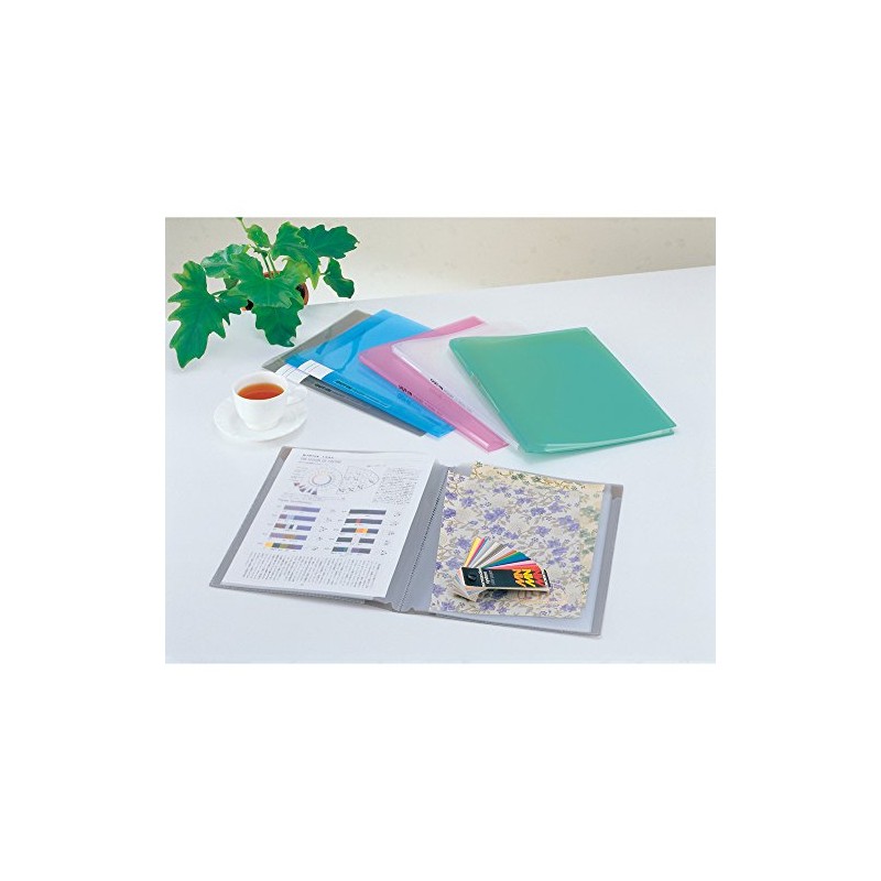 セキセイ セパル アウトインホルダー A4 14P グレー PAL-214