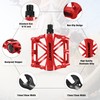 Bicycle Cycling Bike Pedals, New Aluminum Antiskid Mountain Bike Pedals