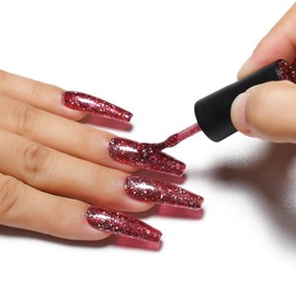 AIMEILI HEMA Free Gel Nail Polish, TPO Free, Soak Off U V Nail Art Glossy Long Lasting for Salon DIY Home - 643 10ml