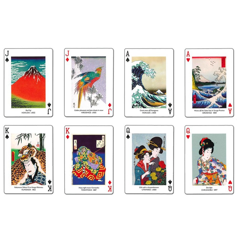 Japanese Print Playing Cards Japanese Prints Playing Cards