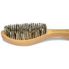 GranNaturals Extra Hard Wave Brush - Curved Boar & Extra