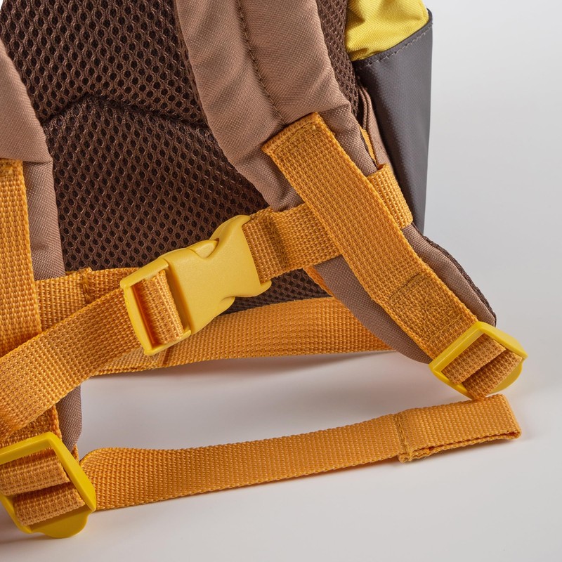 Sigikid Lion Backpack with Embroidered Name Yellow One Size