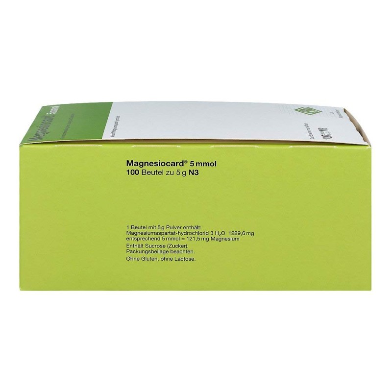 Magnesiocard 5 mmol Powder Bags, Pack of 100