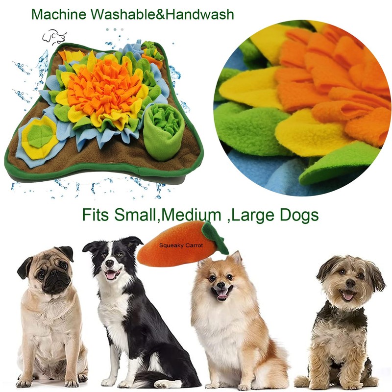 Alibuy Dogs Snuffle Mat Pet Feeding Mats Puppy Sniffing Pad,Cat