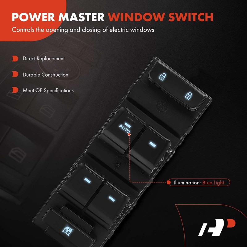 A-Premium Master Power Window Switch Compatible with Hyundai Sonata 2015