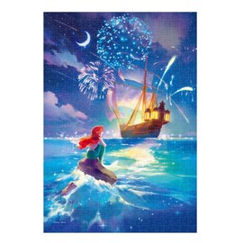 Tenyo 500 Piece Jigsaw Puzzle on the Sea (Ariel) Tight Series [Stained Art] (25 x 36 cm)