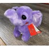 Aurora Elephant Purple Red Lip Kiss Valentine’s Day Plush 6”