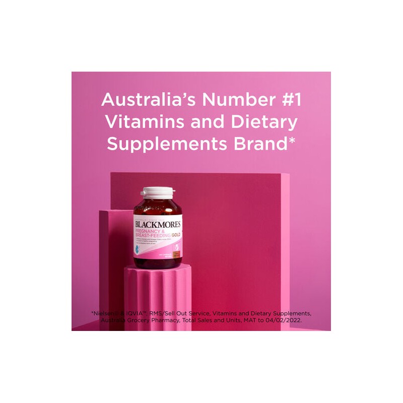 Blackmores Pregnancy and Breast-Feeding Gold 120 Capsules