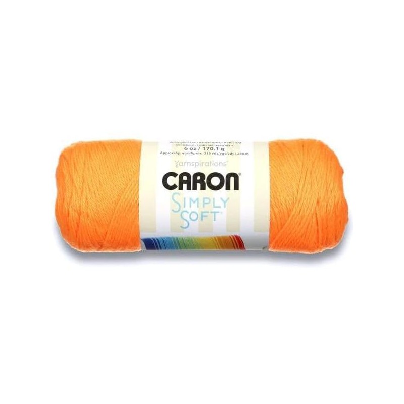 Caron Simply Soft Yarn Assortment (Neon):_Melon Mix