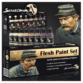 Scale75: Flesh Paint Set (8 x 17ml)