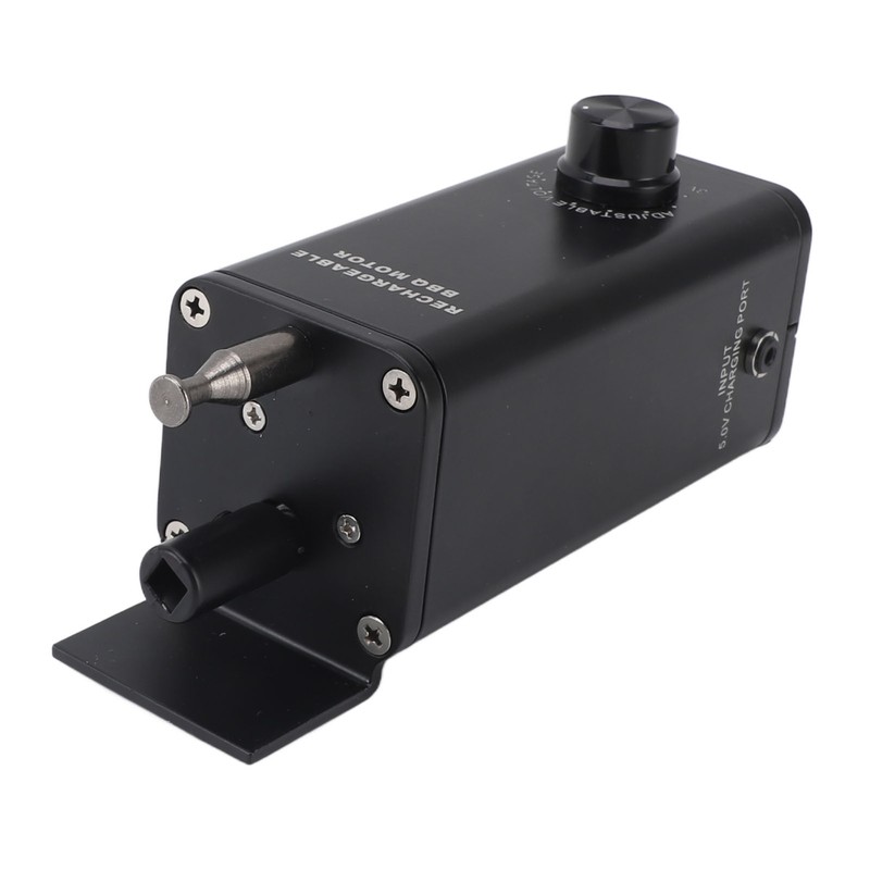 Rotisserie Motor Aluminum Alloy 10W 3 to 12V Adjustable Rechargeable