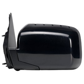 Fit System Driver Side Mirror for Honda Ridgeline, black, foldaway, Heated Power