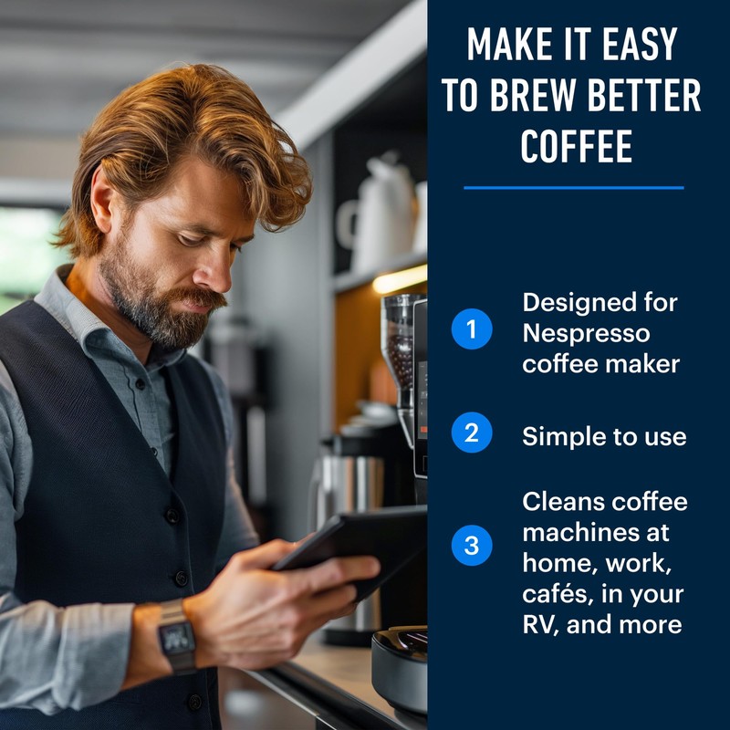 Essential Values Descaling Solution Compatible with De Longhi - Coffee