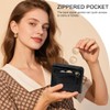 Simikol Crocodile Wallets Women Small RFID Blocking Credit Card Holder