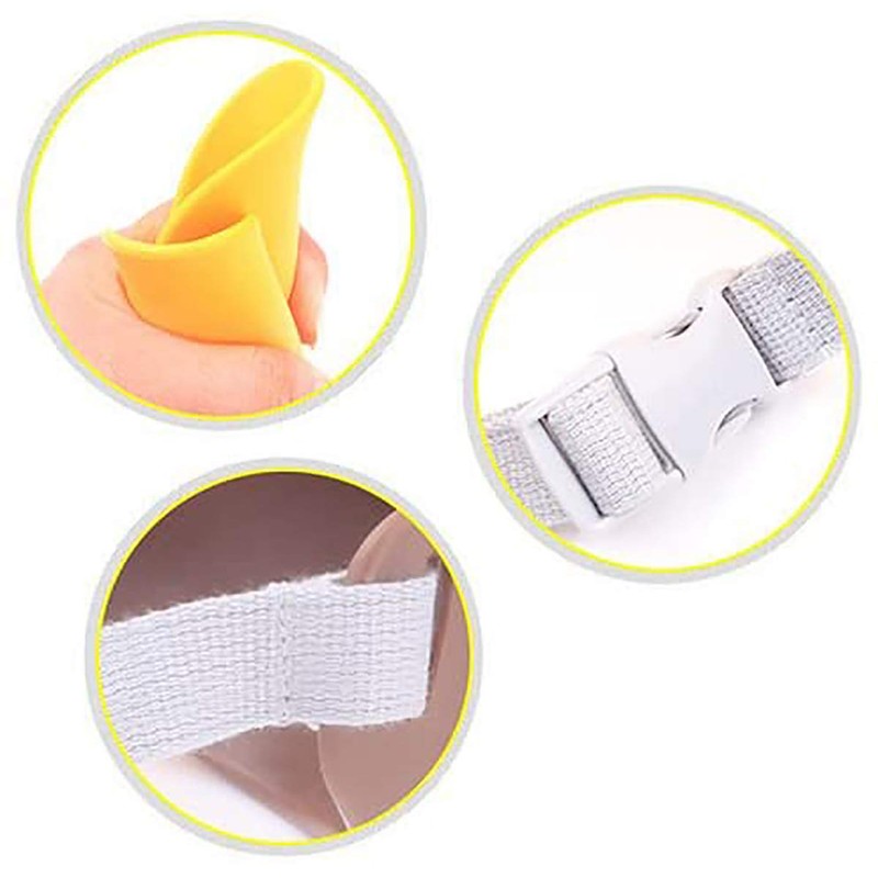 Dog Muzzles Anti Bite Silicone Duck-Bill Duck Mouth Shape Dog