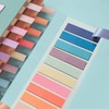 Cute Sticky Notes, Transparent, Mixed Color, Thin, Film, Set of