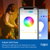 Tapo Tapo TP-Link Smart Light Bulbs, 16M Colors RGBW, Dimmable,