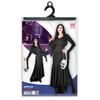 Widmann 01874 mortice Morticia Costume, Black, XL