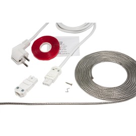 T-STRIPE Window Heater Length 2.20 - 2.90 m Against Condensation on the Window Complete Set