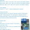DKARDU 5V - 24V DC Motor Forward/Reverse Controller Module Timing