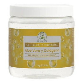 Gel De Extracto De Áloe Vera & Colágeno Hidratante (1 Kilo) Todo Tipo De Piel