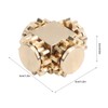 Cube Shaped Gear Fingertip Gyroscope Decompression Toys Stress Relief for