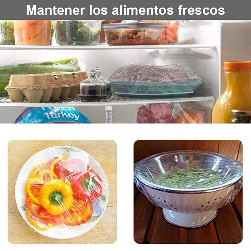 100 Pcs TapóN Gorro De Ducha PláStico Desechable Elastic Thick