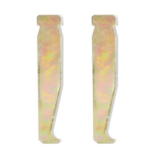 Myuiao 2Pcs Bar Groove Cleaner Chain Saw Guide Bar Rail
