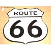 ROUTE 66 SIGN, 12" ALL ALUMINUM / man cave, home