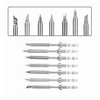 7Pcs Soldering Iron Tip Replacement for TS100 Portable Mini Outdoor