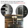 2 Keys for TSA007 TSA002 Master Luggage Keys for TSA