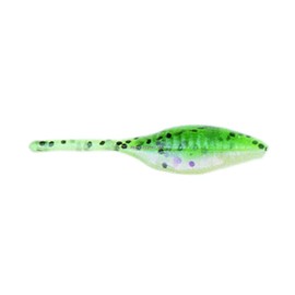 Bass Assassin Lures Shad Lure-Pack of 15, Rainbow Trout, 1.5-Inch
