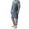 Pincy Denim Apron Cross Back Unisex Adjustable Bib Apron with