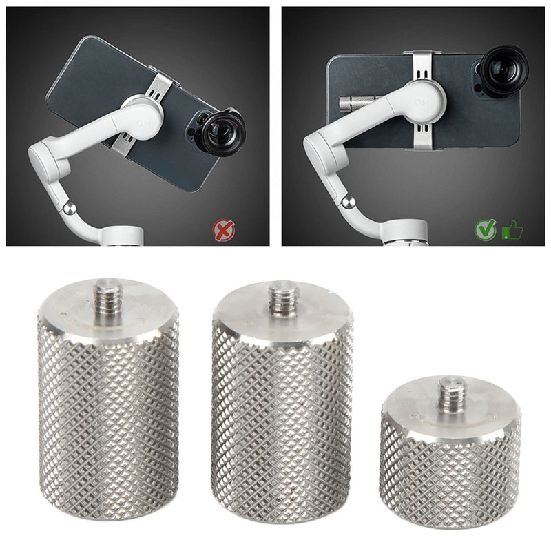 ASHATA Counterweights Phone Stabilizer 3 Piece Counterweight Counter for OM