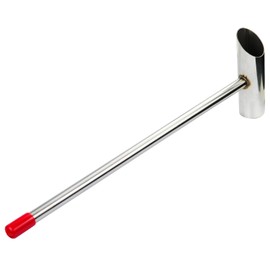 Bntyok Small Caliber Marshmallow Machine Spoon Long Handle Stainless Steel Sugar Spoon Resistant Cotton Candy Machine Spare Parts