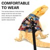 Beard Dragon Harness and Leash Skirts Adjustable Reptile Lizard Leash