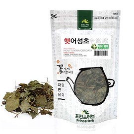 [Medicinal Korean Herb] Newly Harvested Houttuynia Cordata (Dokudami/Yuxingcao/햇 어성초) Dried Loose Leaves, 3oz (86g)