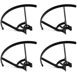Surf turtle Drone Propeller Protector 1Set Black Plastic Propeller Blade Crash Guard Cover Bumper for Quadcopter