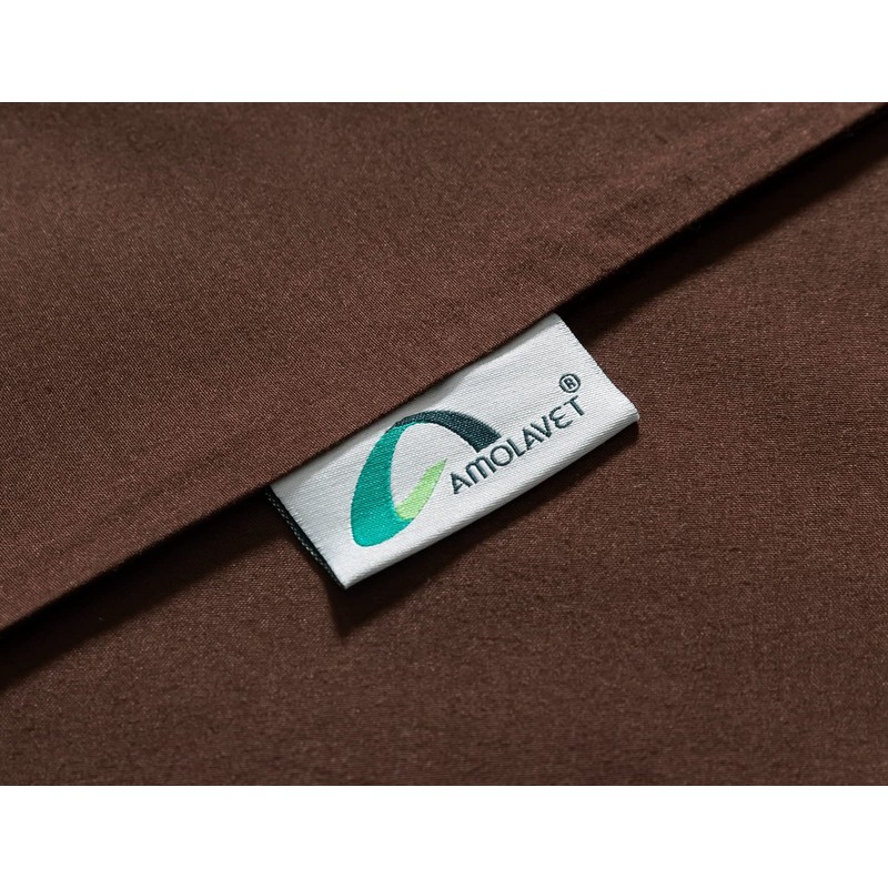 Amolavet Cushion Cover 80 x 80 cm, Brown, Set of