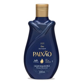 Body Oil, Amendoias, 6.8 fl oz (200 ml), Made in Brazil, oleo de amendoas paixao inspiradora