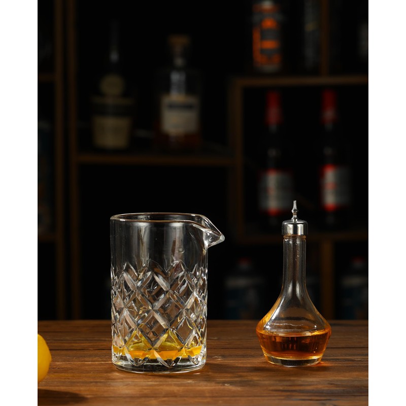 Threded Bitters Bottle Set of 4-90ml Glass Dash Bottle with