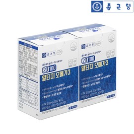 Chong Kun Dang low-temperature supercritical Altige Omega 3 rTG Vitamin D nutritional supplement for 2 months / 종근당 저온 초임계 알티지 오메가3 rTG 비타민D 영양제 2개월분